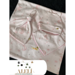 Set Manta-Gorrito-Bandana Algodon