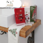 Toalla Bordada Navideña