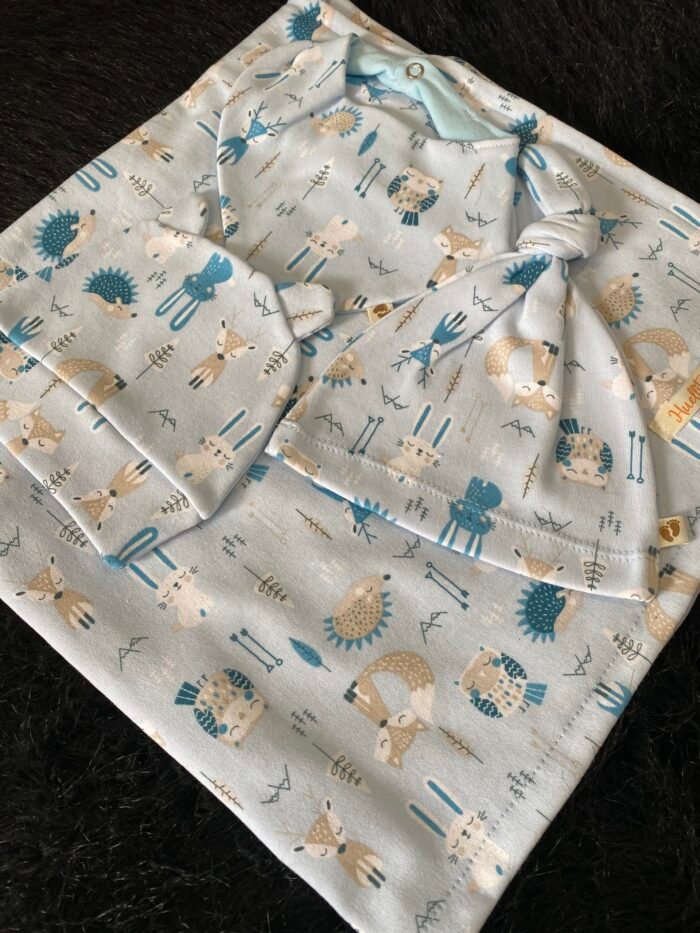 Set Manta-Gorrito-Bandana Algodon - Imagen 2