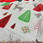 Mantel navideño microfibra 2mt