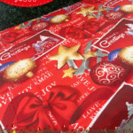 Mantel navideño microfibra 2.40mt