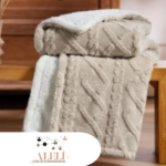Frazada Corderito con Relieve 2 plazas