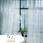 Cortina Voile Bordada 140 x 230