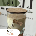 Vela Diamante c/ Tapa Madera