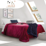 Frazada de Piel Doble Pesada Lisa 2 1/2 Jc