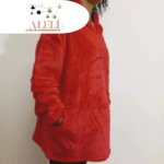 Maxibuzo Liso Flannel con Corderito Adulto