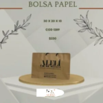 BOLSA DE PAPEL 30 X 20 X 10
