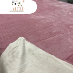 Manta Lisa Con Corderito 2 Plazas