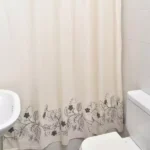 Cortina de Baño Bordada