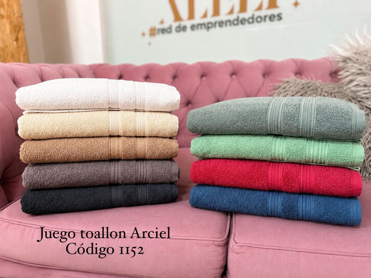 WhatsApp Image 2026-05-24 at 11.22.50 PM Juego Toallón Arciel 420gr - Imagen 1